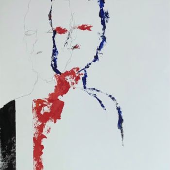 Картина под названием "« Étude no 6 »" - Πpaul, Подлинное произведение искусства, Масло