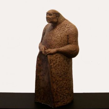 Sculpture intitulée "Nonnino" par Juan Del Balso, Œuvre d'art originale, Résine