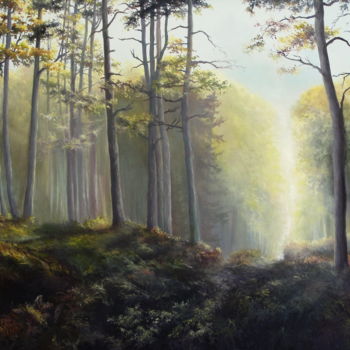 Peinture intitulée "arborescence.jpg" par Délice, Œuvre d'art originale
