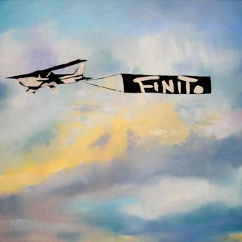 Painting titled "Finito" by Delirio :D, Original Artwork, Acrylic