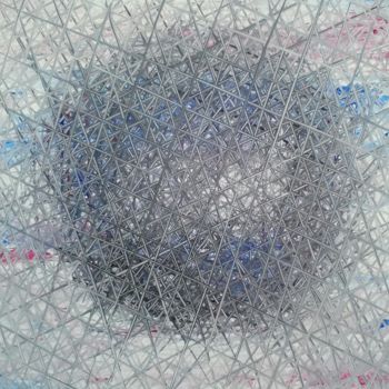 Peinture intitulée "Sfera 004" par Nikolay Deliyanev, Œuvre d'art originale, Acrylique