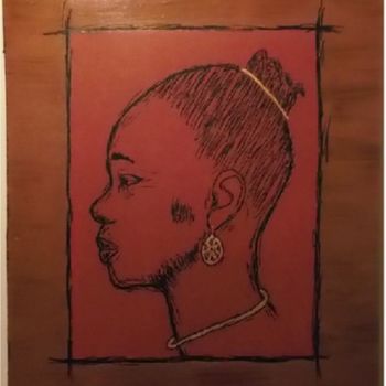 Ζωγραφική με τίτλο "Africa" από Georges Dell Erba, Αυθεντικά έργα τέχνης
