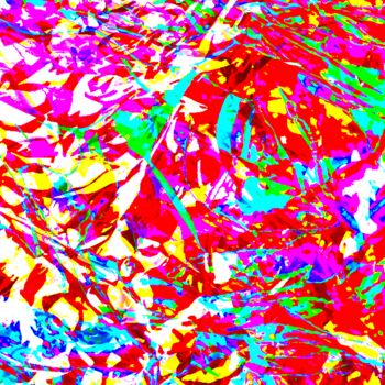 Grafika cyfrowa / sztuka generowana cyfrowo zatytułowany „Colour” autorstwa Delmv, Oryginalna praca, Malarstwo cyfrowe