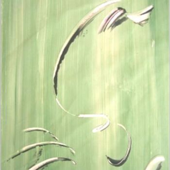 Painting titled "Springy 06" by Delphine Bernard, Original Artwork