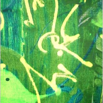 Painting titled "Melody 15" by Delphine Bernard, Original Artwork