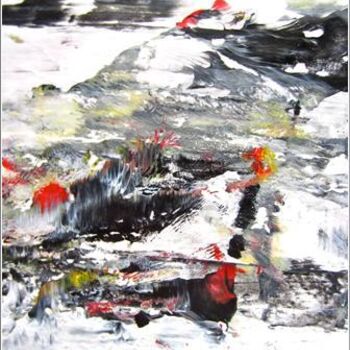 Pittura intitolato "Abstract 10" da Delphine Bernard, Opera d'arte originale
