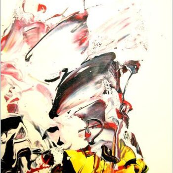 Pittura intitolato "Cards 07" da Delphine Bernard, Opera d'arte originale