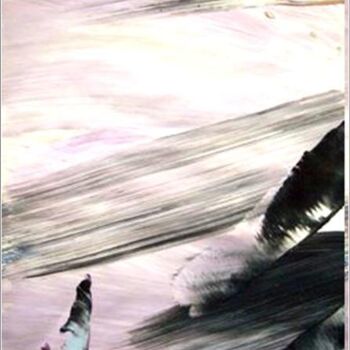Painting titled "Wave 05" by Delphine Bernard, Original Artwork