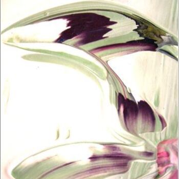 Malerei mit dem Titel "Wave 10" von Delphine Bernard, Original-Kunstwerk
