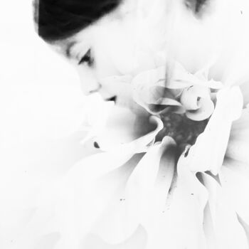 摄影 标题为“B&W English Romance” 由Delphine Margau, 原创艺术品, 数码摄影