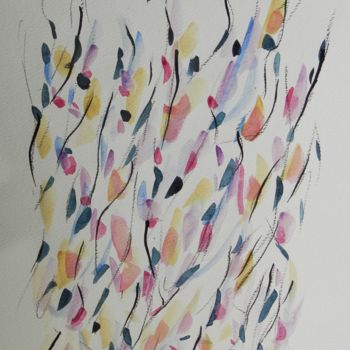 绘画 标题为“aquarelle” 由Delphine Rocher, 原创艺术品, 水彩