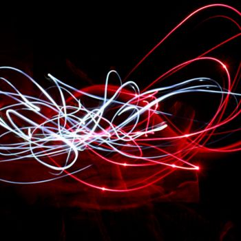 Photography titled "desired." by Delphine Vigoureux, Original Artwork, Light Painting