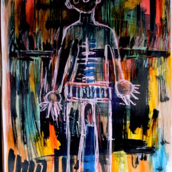 Painting titled "Raoul. 19 03 2015.j…" by Delphine Mabed, Original Artwork