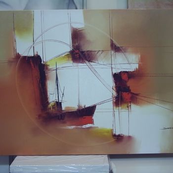 Pintura intitulada "abstrato" por Demétrio Muniz, Obras de arte originais