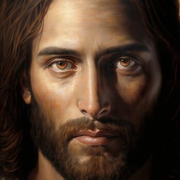 Arts numériques intitulée "Jesus Christ - Chri…" par Denis Agati, Œuvre d'art originale, Image générée par l'IA