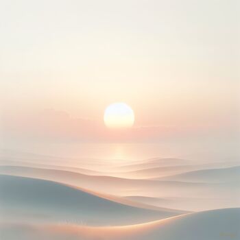 Digital Arts titled "Sunrise" by Denis Agati, Original Artwork, AI generated image