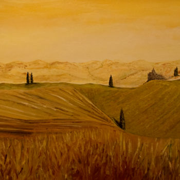 Peinture intitulée "bella-toscana.jpg" par Denis Basset, Œuvre d'art originale