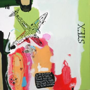 Pittura intitolato "stex" da Denis Chassagne, Opera d'arte originale