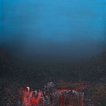 Painting titled "Abyssal Reverie - C…" by Denis Fluierar, Original Artwork, Acrylic