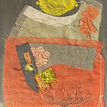 Textile Art titled "La Mamie" by Denis Reitz, Original Artwork