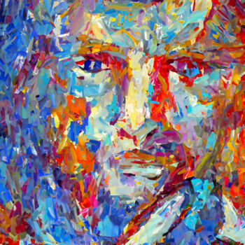 Arte digital titulada "Beethoven" por Denis Sukhinin, Obra de arte original, Imagen generada por IA