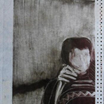 Картина под названием "my history" - Denisa Paho, Подлинное произведение искусства, Масло