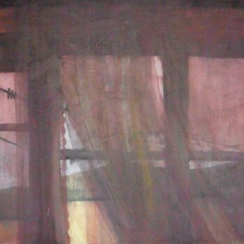 Painting titled "Windows:" by Denisa Paho, Original Artwork, Ink
