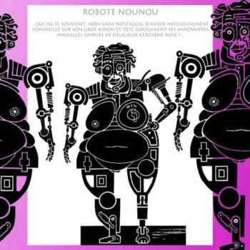 Autre exemple de page du livre "ROBOTS 1"