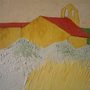Peinture intitulée "Chapelle aux avoines" par Denis Demouge, Œuvre d'art originale