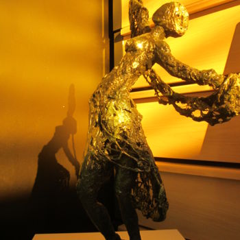 雕塑 标题为“La danse” 由Denise Adolle Arquilliere, 原创艺术品, 石膏