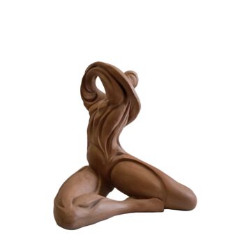 Скульптура под названием "Metamorphosys" - Denise Gemin, Подлинное произведение искусства, Терракота