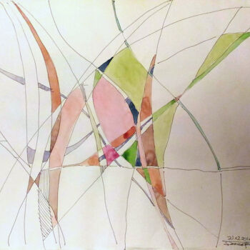 제목이 "Layers"인 미술작품 Denise Gemin로, 원작, 잉크