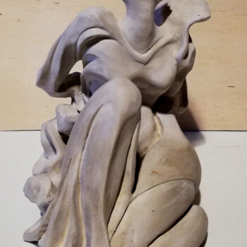 Sculpture intitulée "Nuova metamorfosi" par Denise Gemin, Œuvre d'art originale, Céramique
