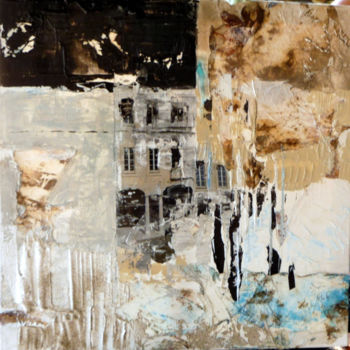 Pittura intitolato "COMO" da Denise Hustache, Opera d'arte originale, Acrilico
