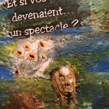 Pittura intitolato "SPECTACLE" da Denise Hustache, Opera d'arte originale, Acrilico