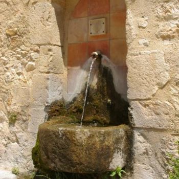 Фотография под названием "fontaine" - Denis Figorito, Подлинное произведение искусства
