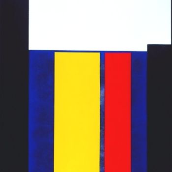 Painting titled "ÉQUILIBRE STATIQUE" by Denis Patry, Original Artwork