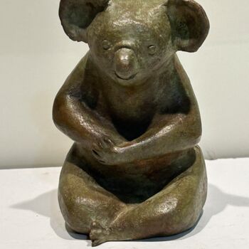 Escultura intitulada "YODA le Koala" por Denis Thebaudeau, Obras de arte originais, Bronze