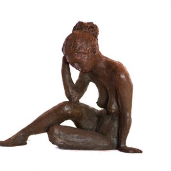 Скульптура под названием "ESQUISSE de Claire" - Denis Thebaudeau, Подлинное произведение искусства, Другой