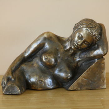 Escultura titulada "Maternité" por Denis Thebaudeau, Obra de arte original, Metales