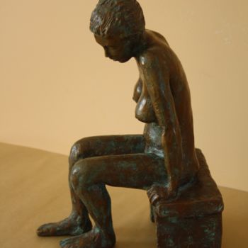 Escultura titulada "Fanny bronze" por Denis Thebaudeau, Obra de arte original, Bronce