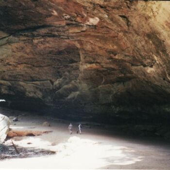 Photography titled "Old mans cave, Hock…" by Dennis Rose, Original Artwork