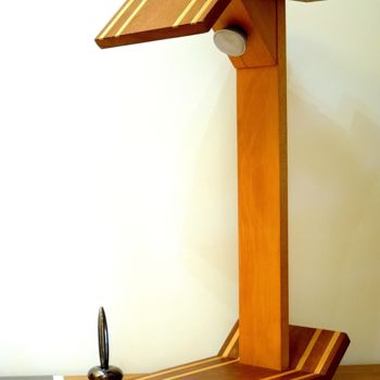 Design intitulée "durani" par Denys Mollard, Œuvre d'art originale, Bois