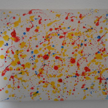 Painting titled "eclassures 25x30cm" by Deph, Original Artwork, Acrylic