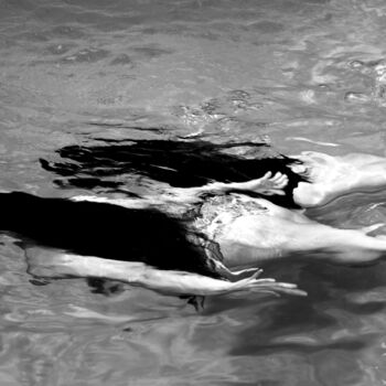 Fotografía titulada "Twin Mermaids" por Derf Nick, Obra de arte original, Fotografía digital