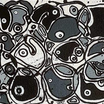 Pintura intitulada "Ratatouille.....Et…" por Desag, Obras de arte originais, Acrílico
