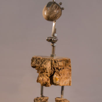 Sculpture titled "Hipotenusa" by Desamoa, Original Artwork