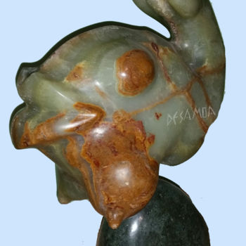 Sculpture titled "Pez Hada" by Desamoa, Original Artwork