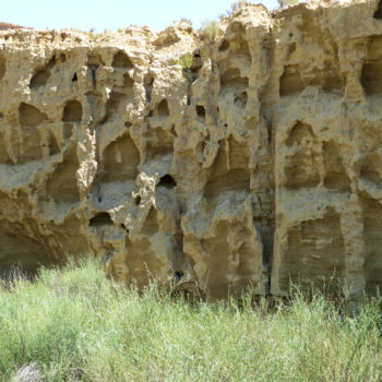 Fotografie mit dem Titel "Erosion" von Pierre Fabry, Original-Kunstwerk