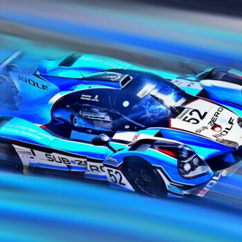 Digital Arts titled "Ligier - Endurance" by Deverviers, Original Artwork, 2D Digital Work